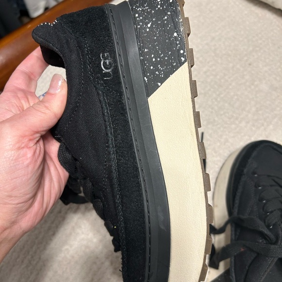 UGG Black Platform Sneakers - Picture 5 of 13
